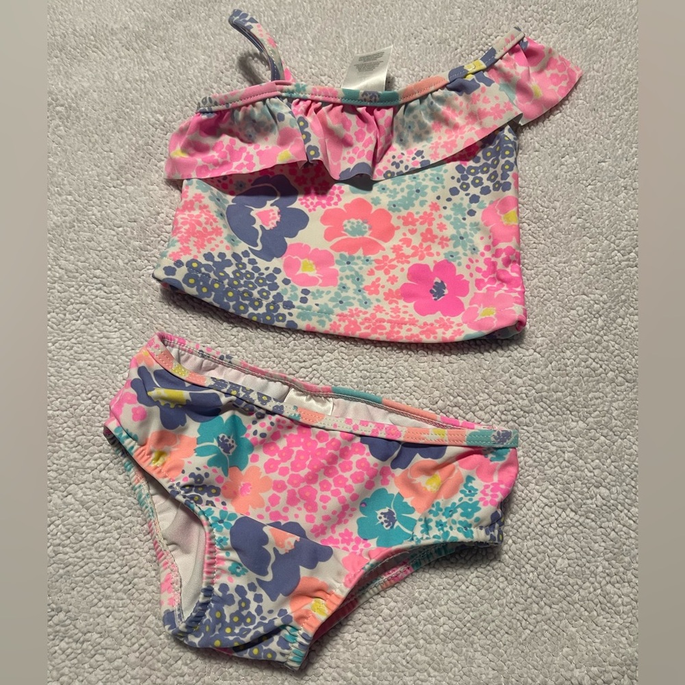 Carter’s two piece girls swimsuit 18 month